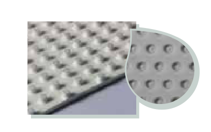 Big Nipple belt surface pattern