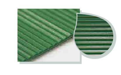Triangle belt surface pattern