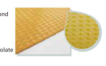 Harlequin belt surface pattern