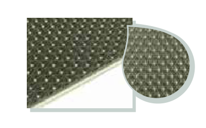 Shallow Golf belt surface pattern
